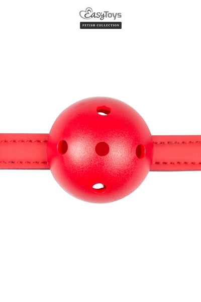 Mordaza con bola con bola roja - EasyToys Fetish Collection
