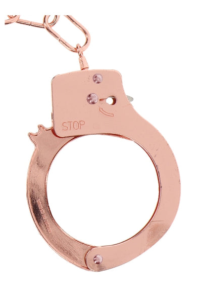 Esposas de metal oro rosa - Toy Joy