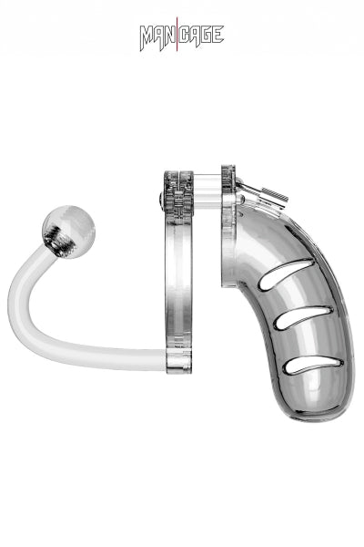 Jaula de castidad de 11,5cm con tapón - ManCage 11