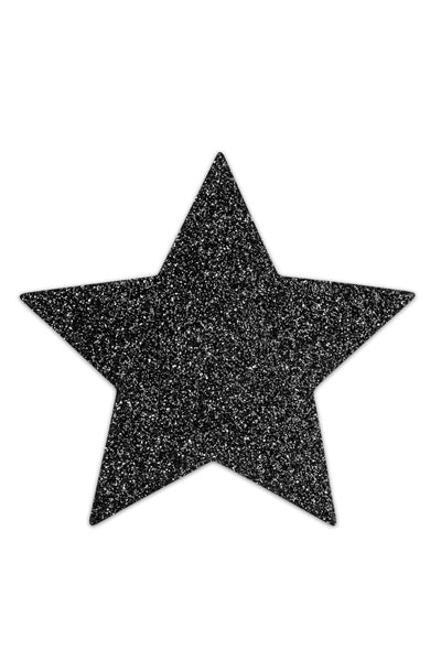 Joyas para el pecho Flash Estrella Negra