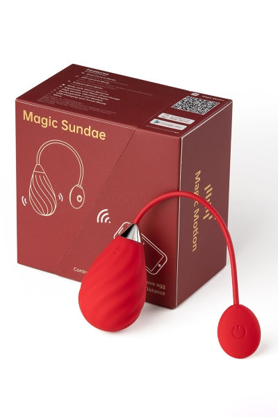 Oeuf vibrant connecté Magic Sundae - Magic Motion - Eveil Secret