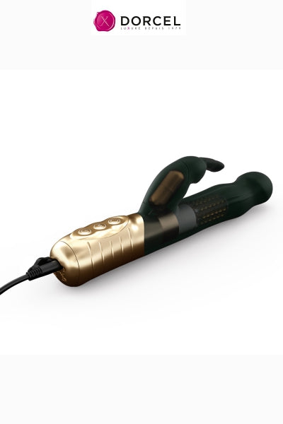 Vibrador recargable Baby Rabbit negro 2.0 - Dorcel