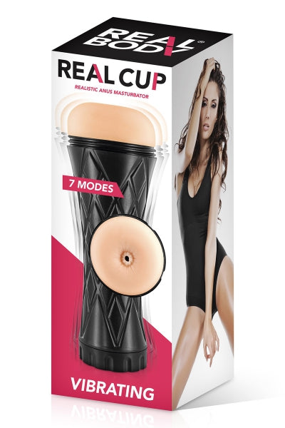Masturbateur vibrant anus réaliste - Real Body - Eveil Secret