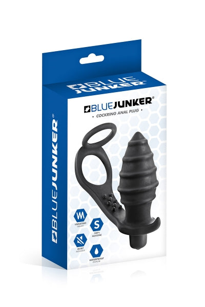 Plug anal vibrant et cockring - Eveil Secret