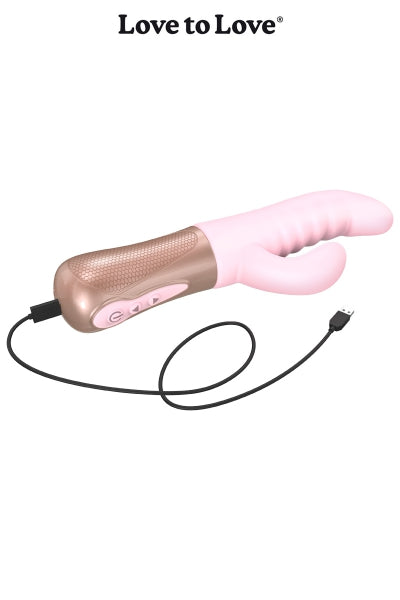 Vibrador Rabbit Sassy Bunny rosa - Love to Love