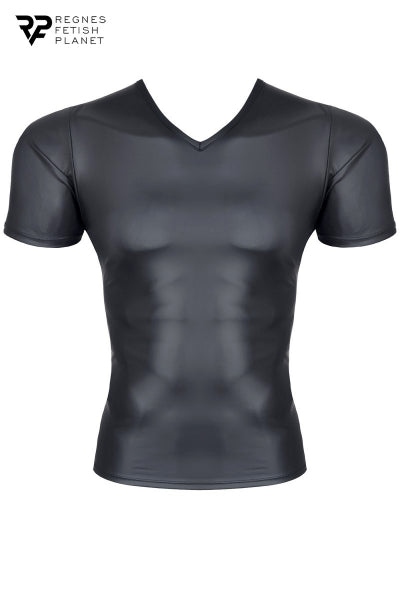 Camiseta wetlook negra - Regnes
