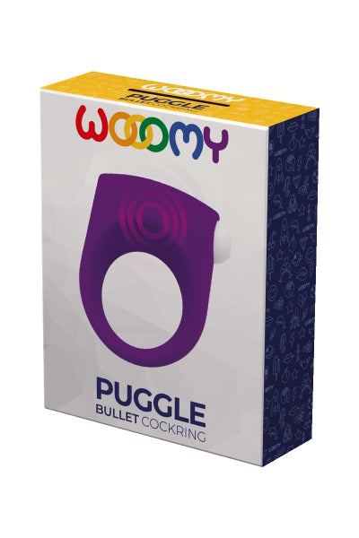 Anneau de pénis vibrant Puggle - Wooomy - Eveil Secret