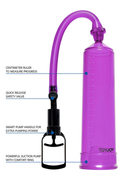 Bomba de pene ToyJoy Power Pump morada