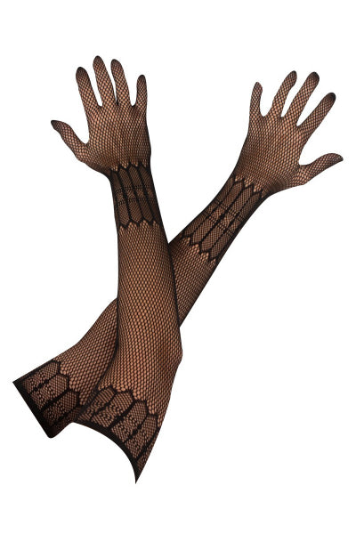 Guantes largos de punto - Cotelli Accesorios