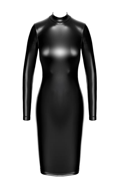 Vestido tubo Crystal F371 - Noir Handmade