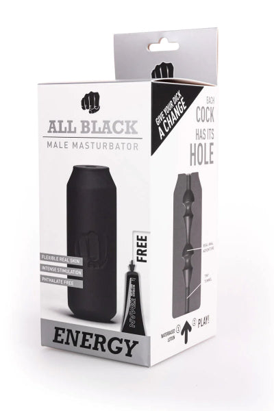 Masturbador Energy - Negro Total