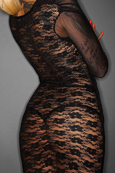 Vestido provocativo - Negro