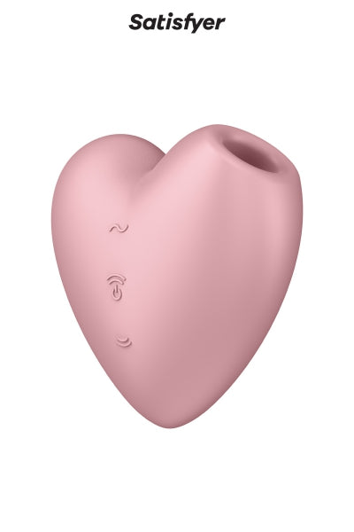 Satisfyer Pink Cutie Heart Double Stimulator