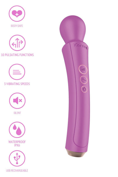 Vibromasseur The Curved Wand - Xocoon - Eveil Secret