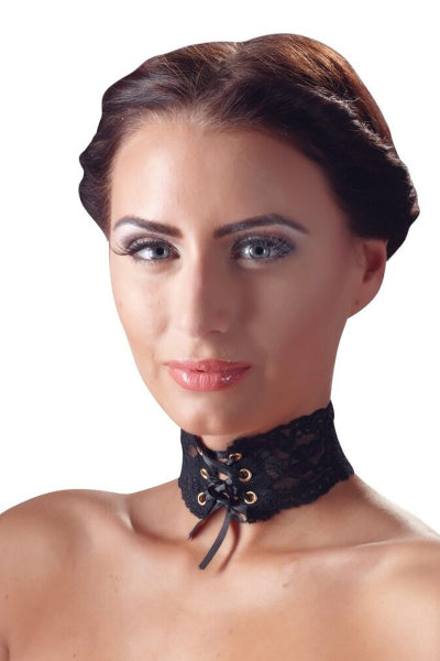 Collier en dentelle - Cotelli Accessoires - Eveil Secret
