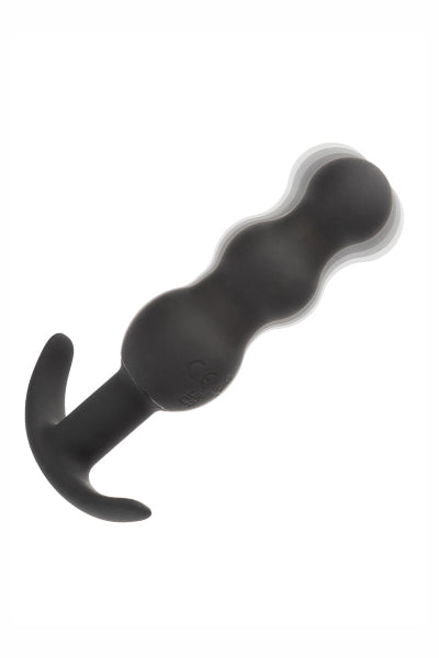 Tapón anal vibrador con perlas - Calexotics
