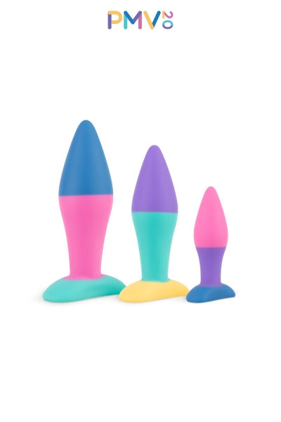 Juego de 3 plugs anales Koda - PMV20