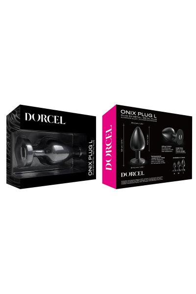 Plug anal en métal Onix Plug L - Dorcel - Eveil Secret