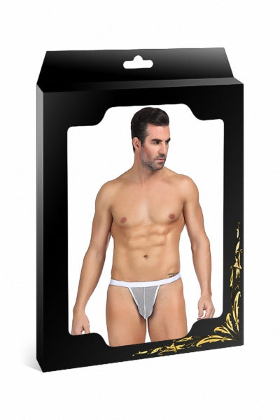 String homme blanc résille - Eveil Secret