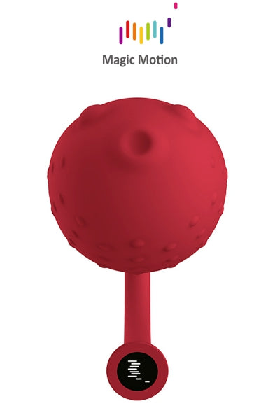 Huevo vibrador conectado Magic Fugu rojo - Magic Motion