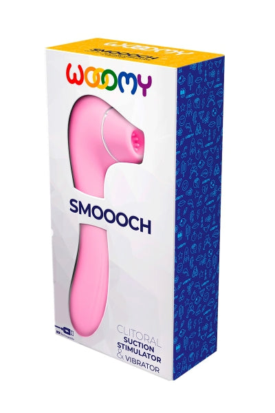 Estimulador clitoriano Smooch rosa - Wooomy