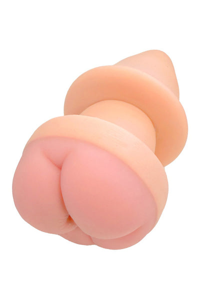 Extensión de pene + plug anal - Nature Skin