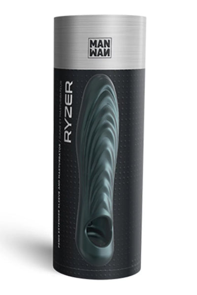 Funda para pene 3 en 1 Ryzer Pine Grey - Man Wan