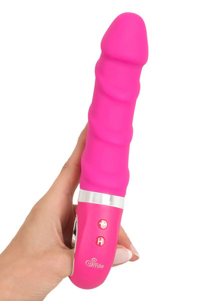 Vibrador térmico recargable 22,8 x 4 cm - Sweet Smile
