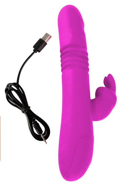Vibrador conejo percutor de perla - Dulce Sonrisa
