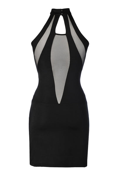 Vestido negro V-9269 - Axami