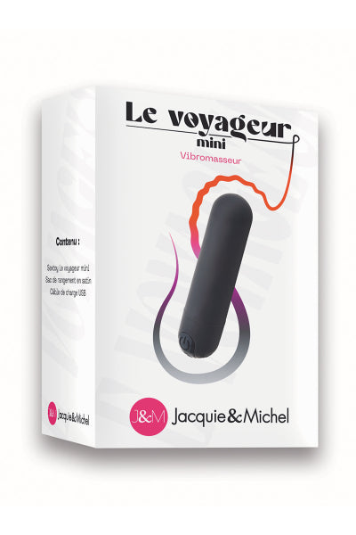 Vibrador recargable Le voyageur Mini - Jacquie y Michel