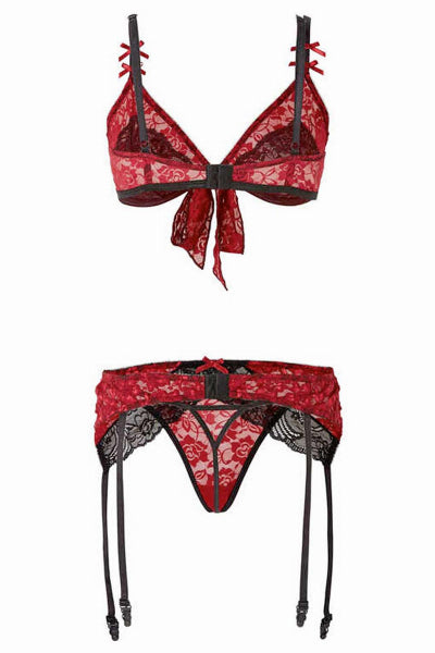 Conjunto de lencería de 3 piezas Bobbi - Christine