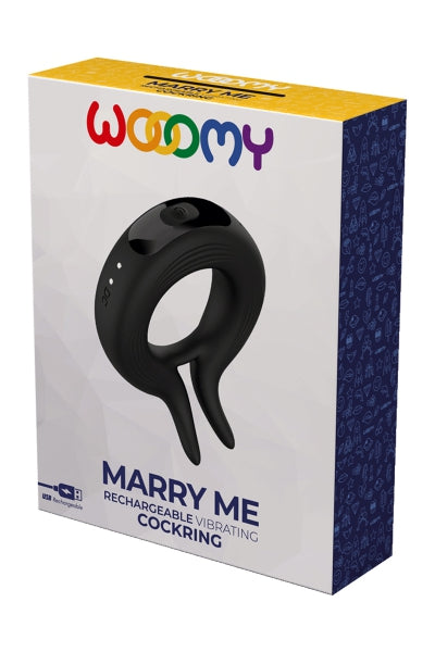 Anillo vibrador para pene Marry Me - Wooomy
