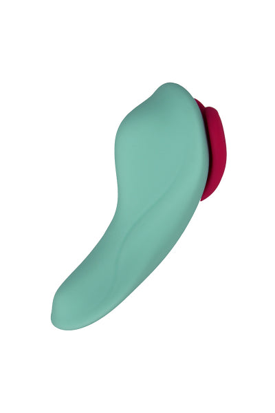 Estimulador de bragas con control remoto HeartGem verde - FairyGasm