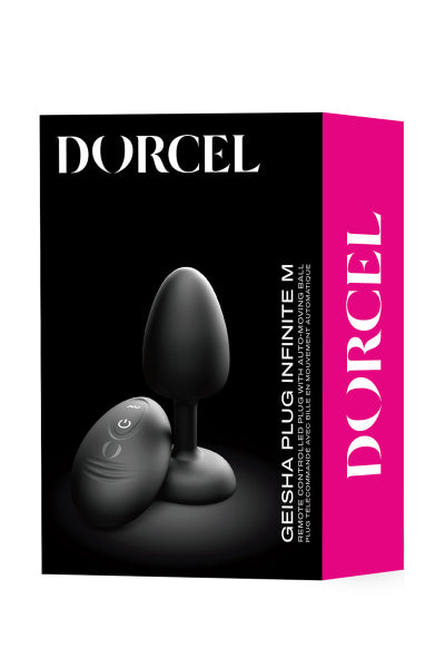 Plug anal vibrador teledirigido Geisha Plug Infinite M - Dorcel