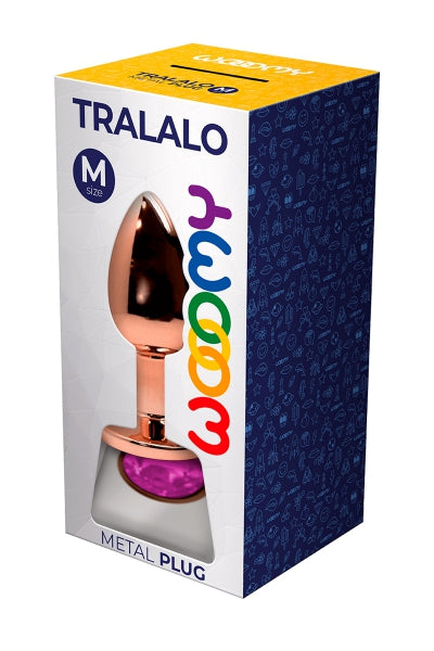 Plug joya Tralalo rosa M - Wooomy