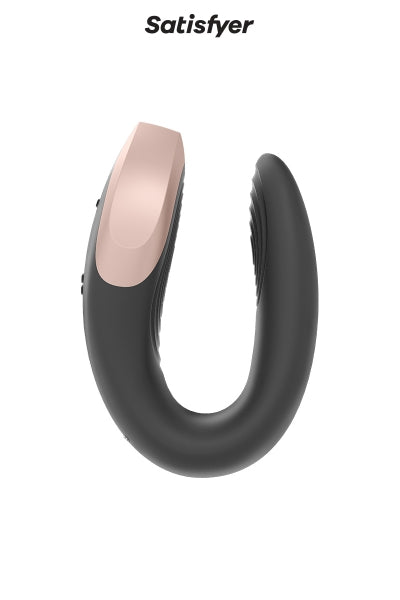 Estimulador Double Love negro - Satisfyer