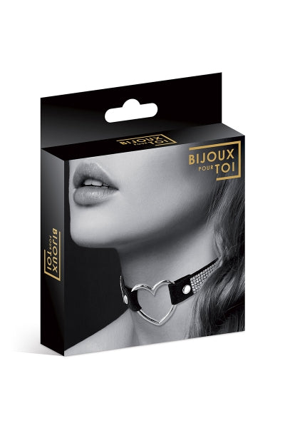 Collier strass et coeur - Bijoux Pour Toi - Eveil Secret