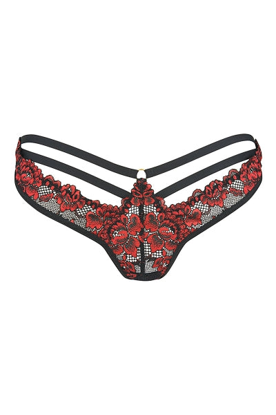 Tanga de encaje V-10038 - Axami