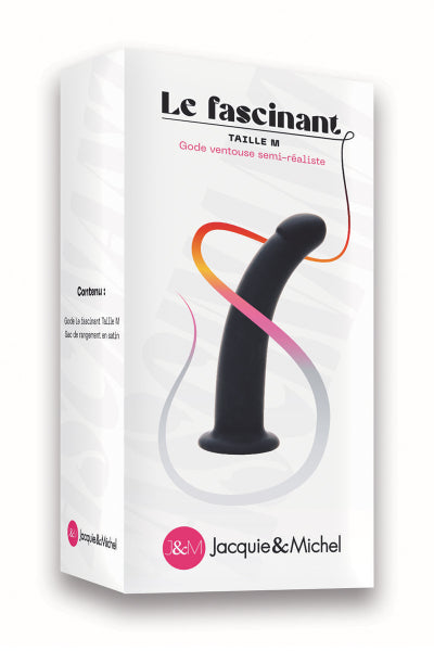 Gode ventouse Le fascinant taille M - Jacquie et Michel - Eveil Secret