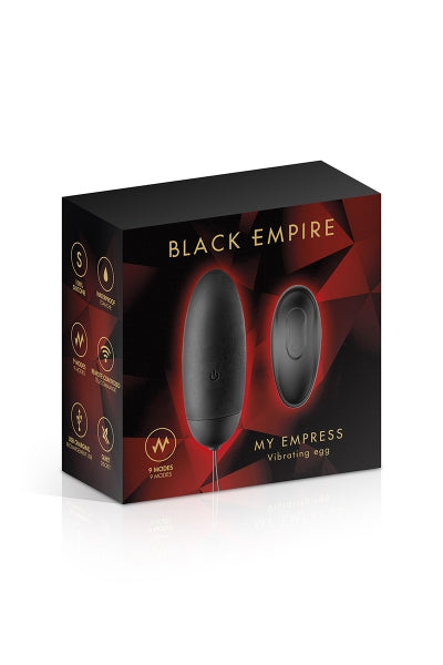 Huevo vibrador teledirigido My Empress - Black Empire