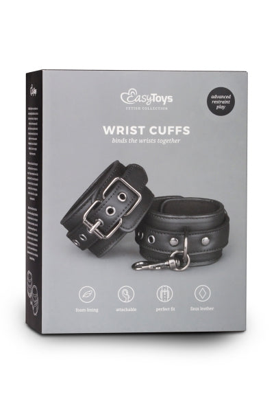 Menottes de poignets - Easytoys Fetish Collection - Eveil Secret