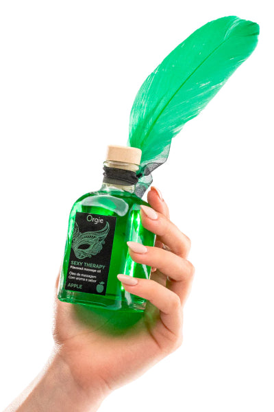 Aceite de masaje besable Sexy Therapy Manzana