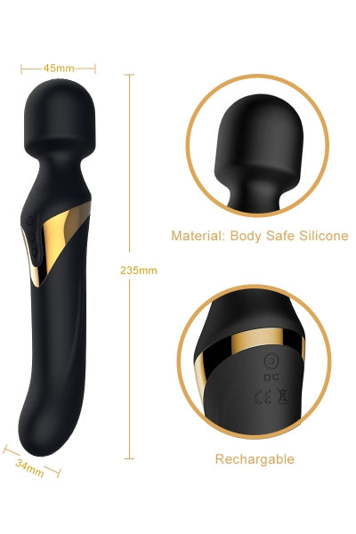 Vibromasseur Dual Orgasms Gold - Dorcel - Eveil Secret