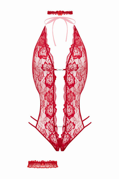Body abierto Renee rojo - Christine
