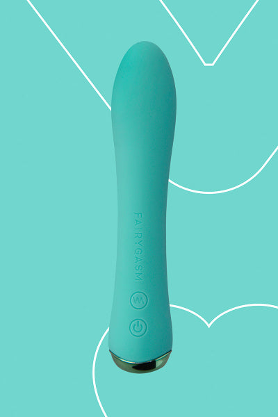 Vibrador recargable WowGenie verde - FairyGasm