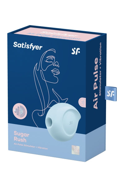 Doble estimulador Sugar Rush azul - Satisfyer