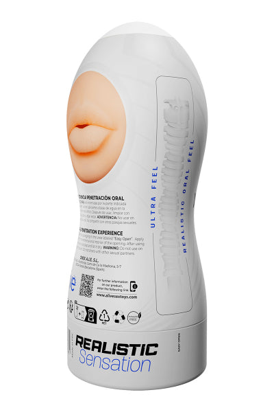 Masturbador Maxi Flex Oral Experience - Vivo