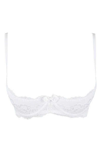 Sujetador abierto blanco V-9821 - Axami