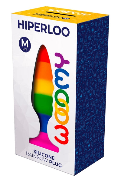 Plug arcoíris Hiperloo M - Wooomy
